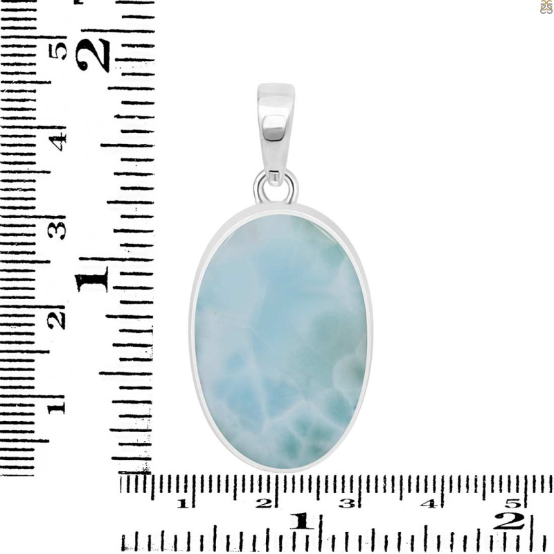 Larimar Pendant-SP LAR-1-410