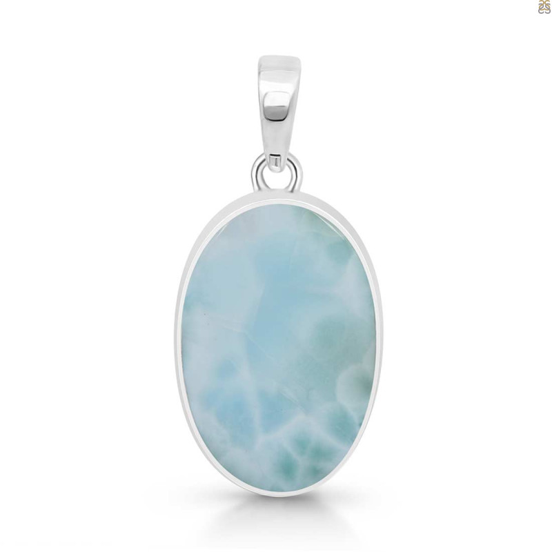 Larimar Pendant-SP LAR-1-410