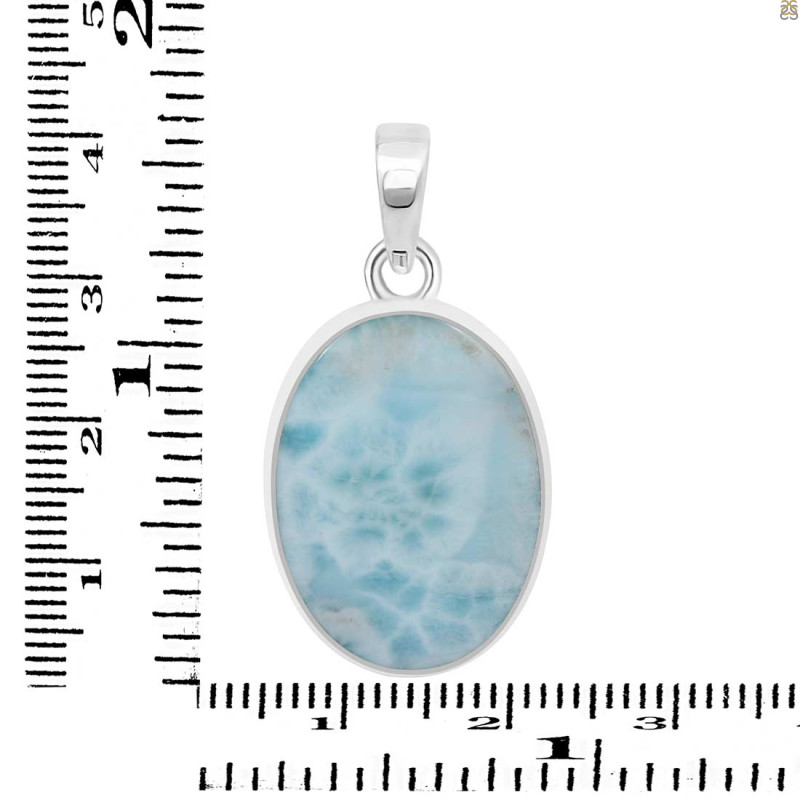 Larimar Pendant-SP LAR-1-412