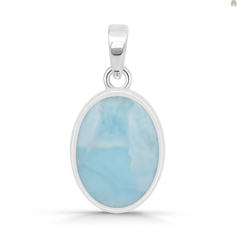 Larimar Pendant-SP LAR-1-434