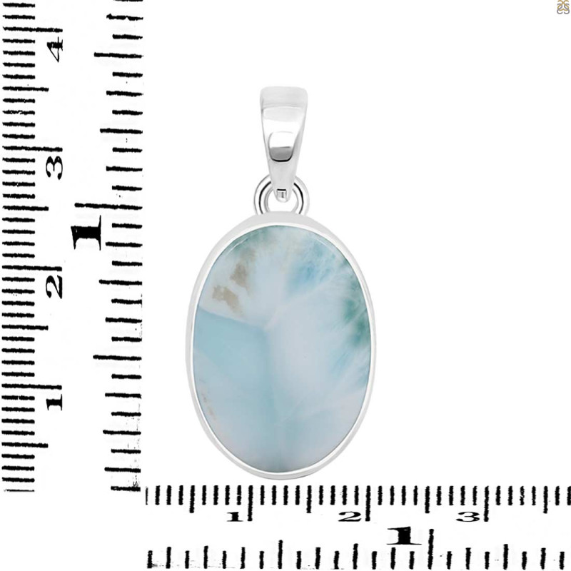 Larimar Pendant-SP LAR-1-436