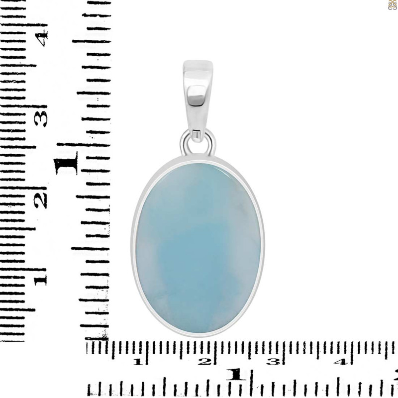 Larimar Pendant-SP LAR-1-437