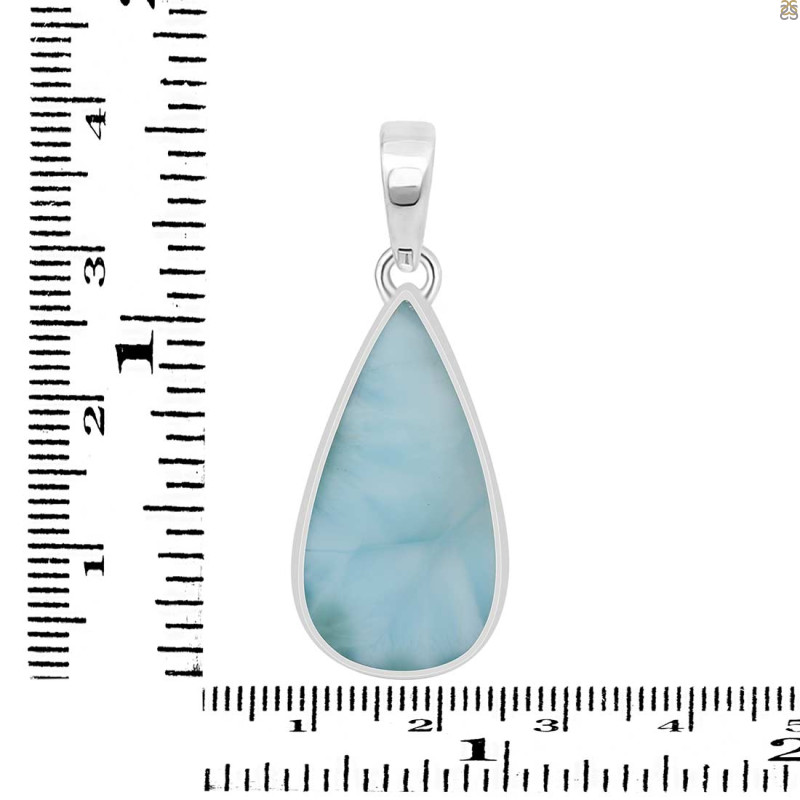 Larimar Pendant-SP LAR-1-440