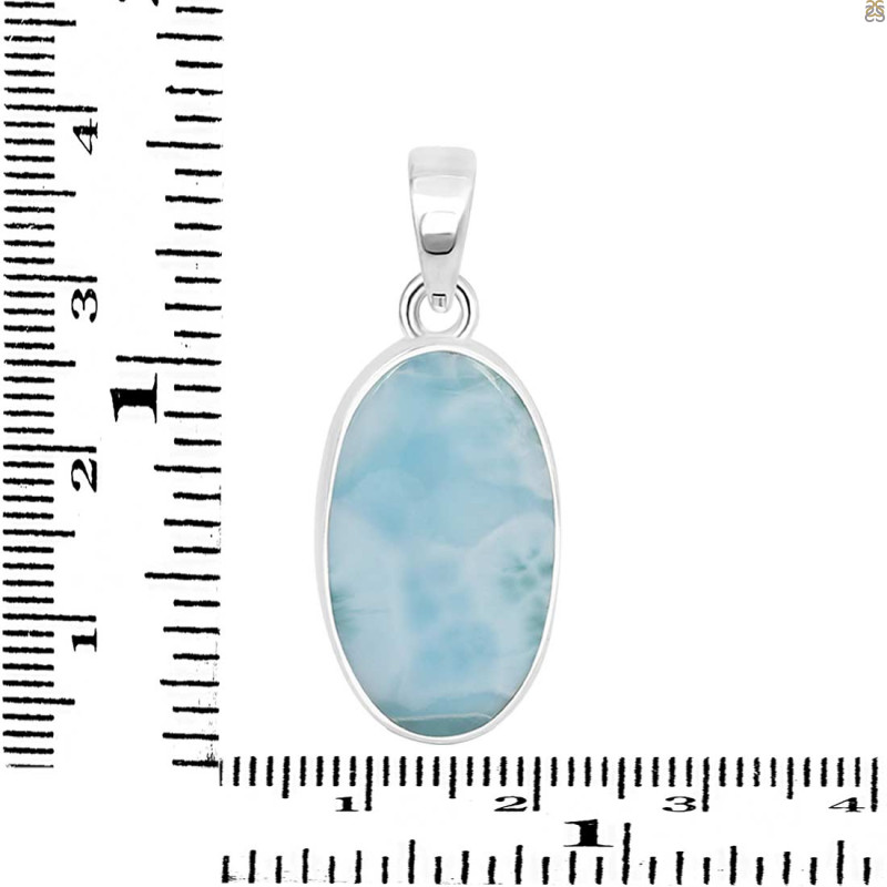 Larimar Pendant-SP LAR-1-467