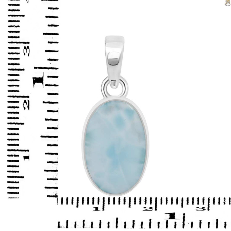 Larimar Pendant-SP LAR-1-488