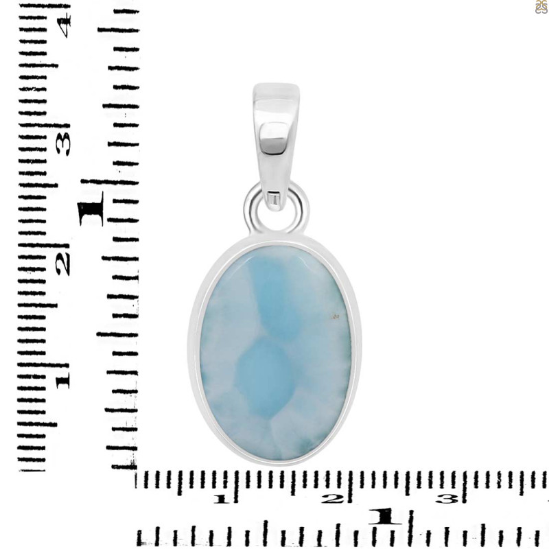Larimar Pendant-SP LAR-1-493