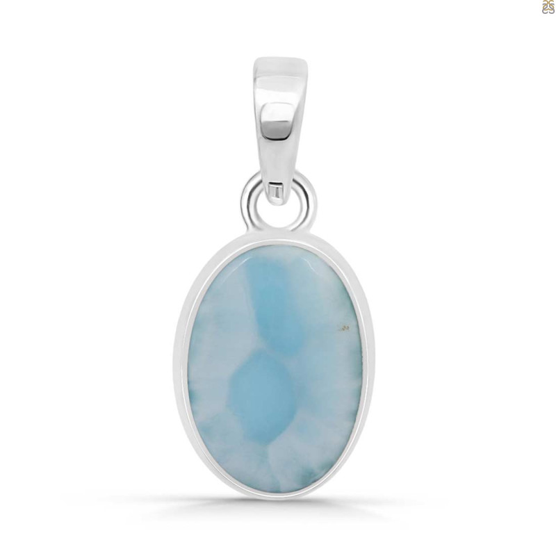 Larimar Pendant-SP LAR-1-493