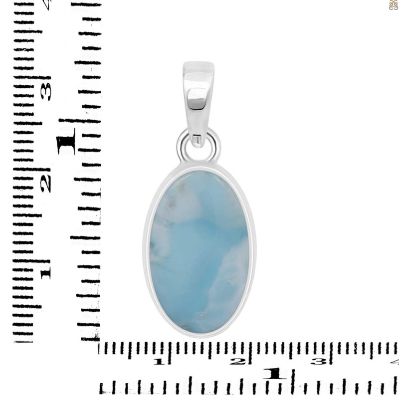 Larimar Pendant-SP LAR-1-527