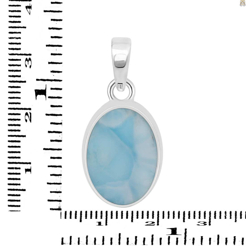 Larimar Pendant-SP LAR-1-554