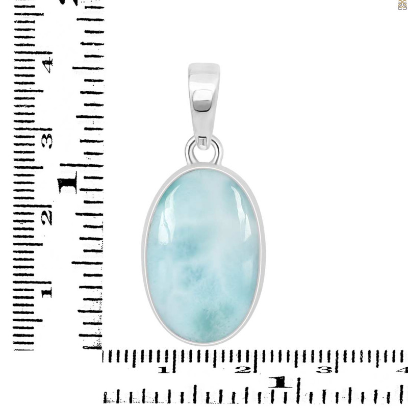 Larimar Pendant-SP LAR-1-569