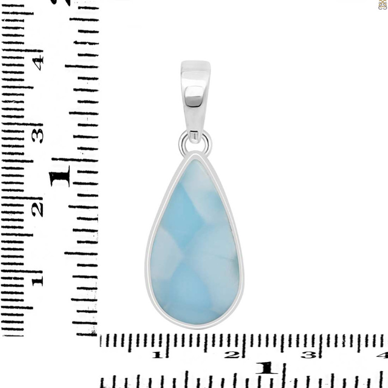 Larimar Pendant-SP LAR-1-570