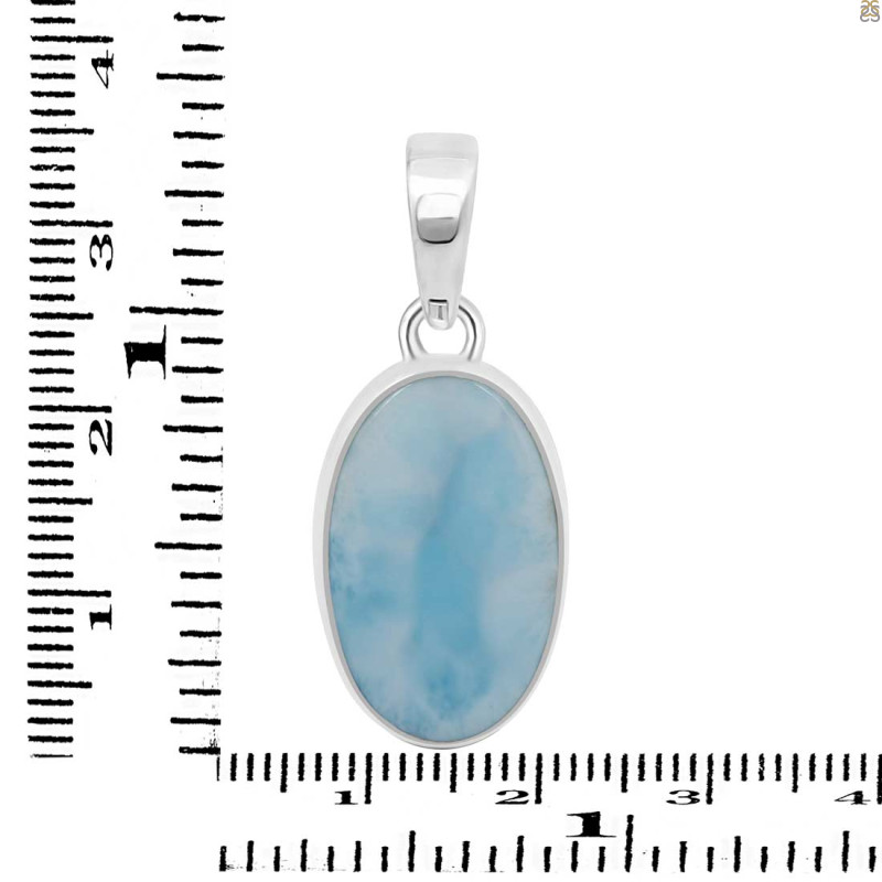 Larimar Pendant-SP LAR-1-583