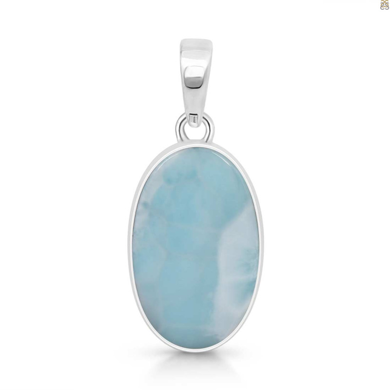 Larimar Pendant-SP LAR-1-643