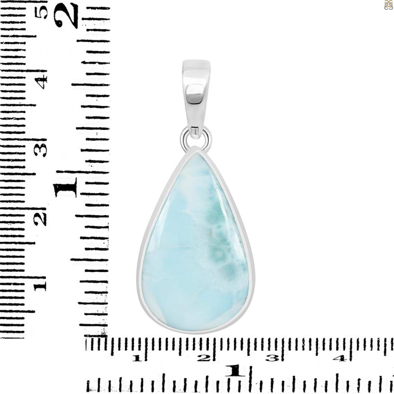 Larimar Pendant-SP LAR-1-763