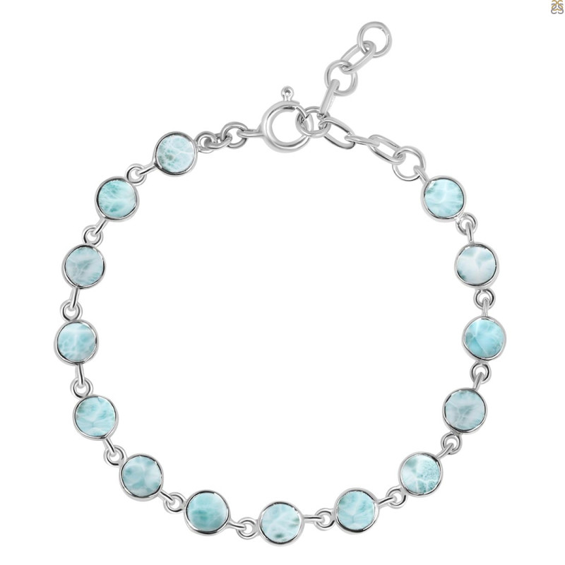 Close Out Larimar Bracelet LAR-CO-RDB-115-CAB.