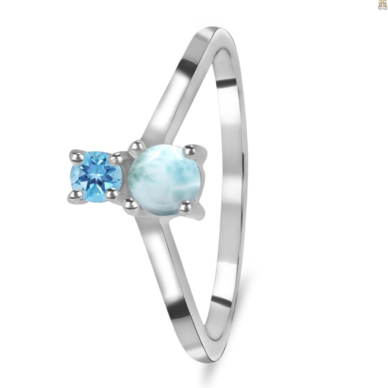 Close Out Larimar Ring