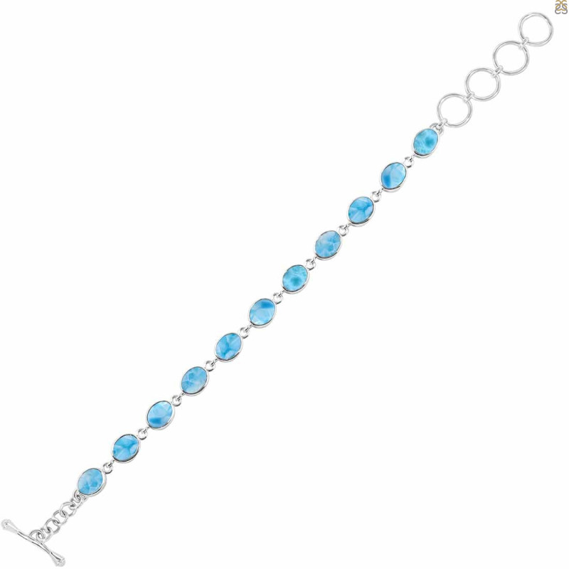 Larimar Bracelet LAR-RDB-114-CAB.