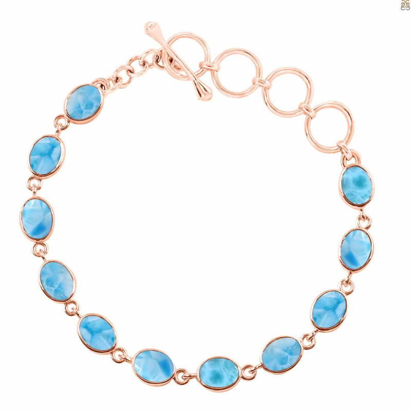 Larimar Bracelet LAR-RDB-114-CAB.