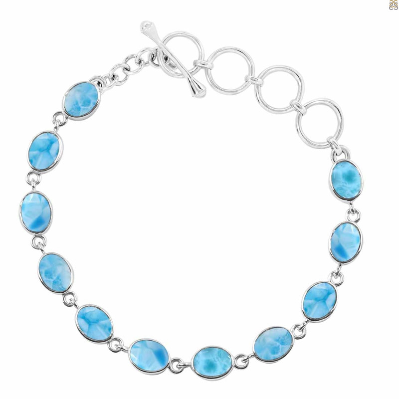 Larimar Bracelet LAR-RDB-114-CAB.
