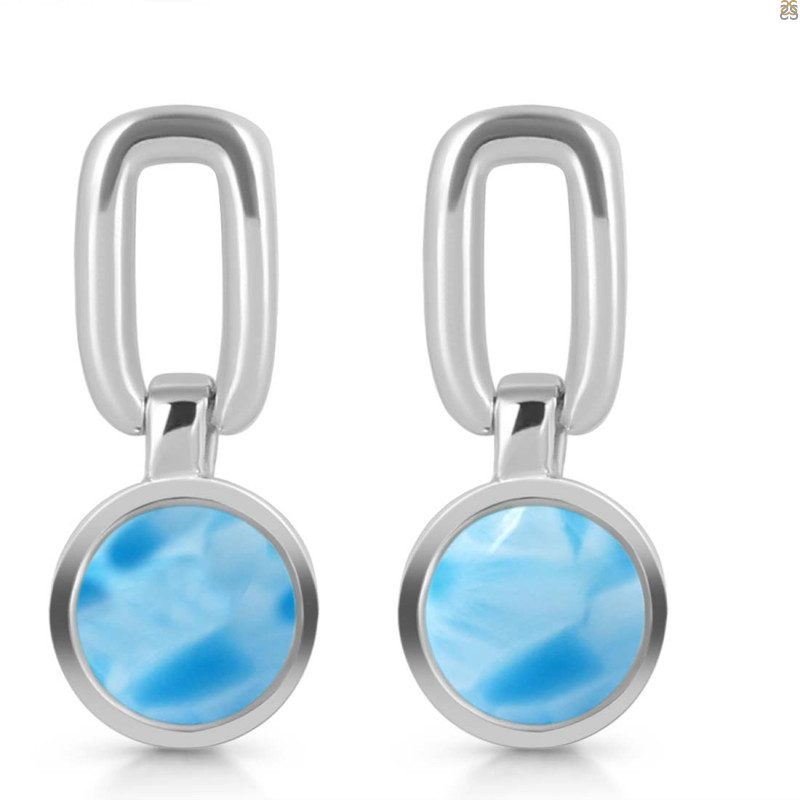 Larimar Earring LAR-RDE-100.