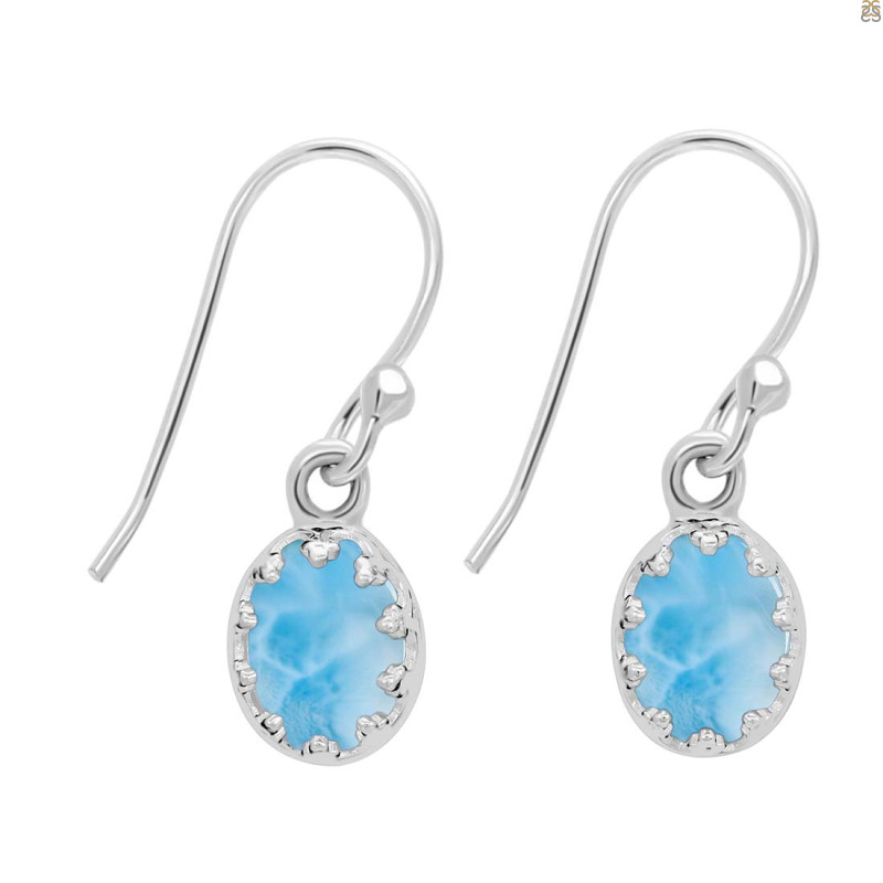 Larimar Earring