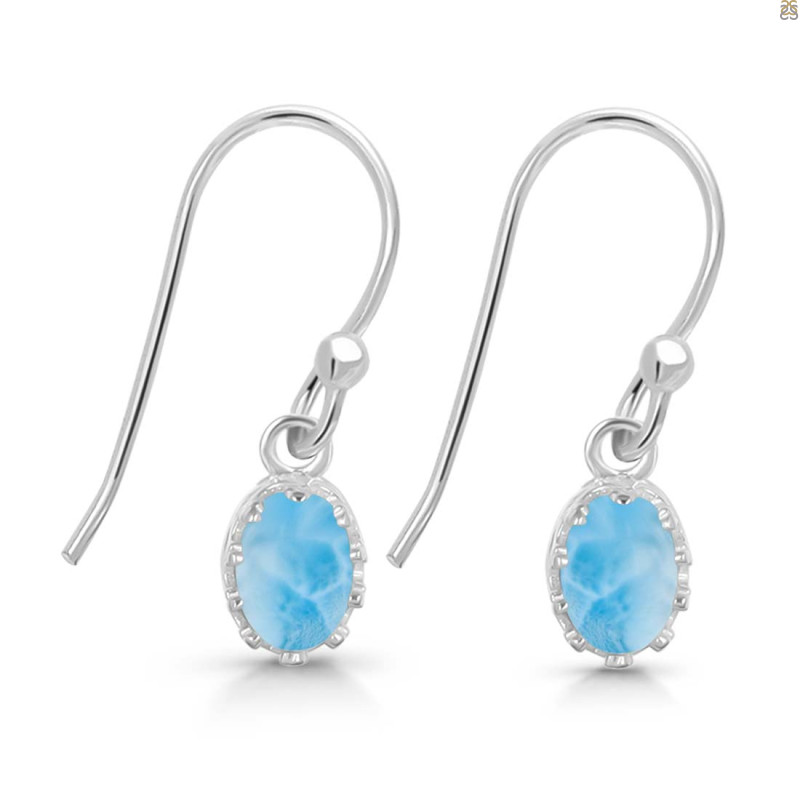 Larimar Earring LAR-RDE-1009.