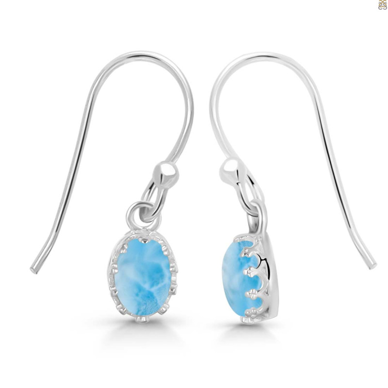 Larimar Earring