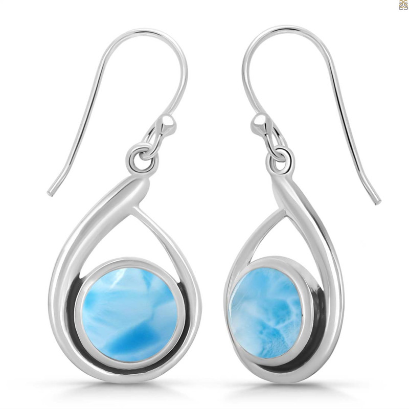 Larimar Earring