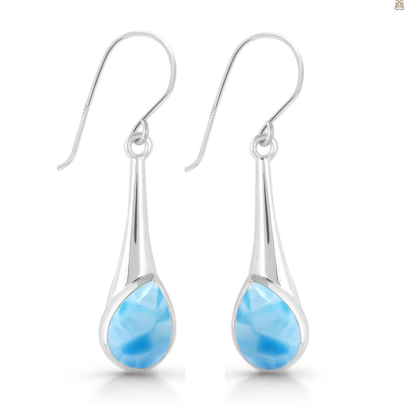 Larimar Earring