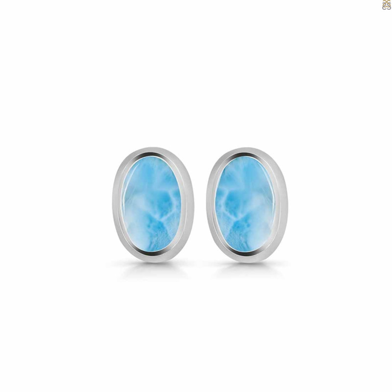 Larimar Stud Earring LAR-RDE-1108.