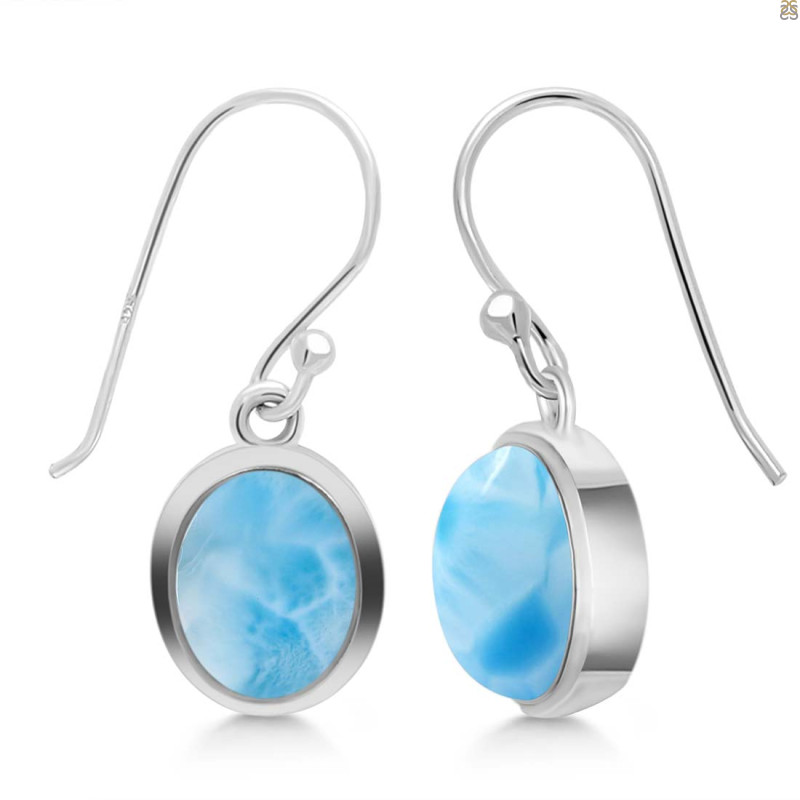 Larimar Earring