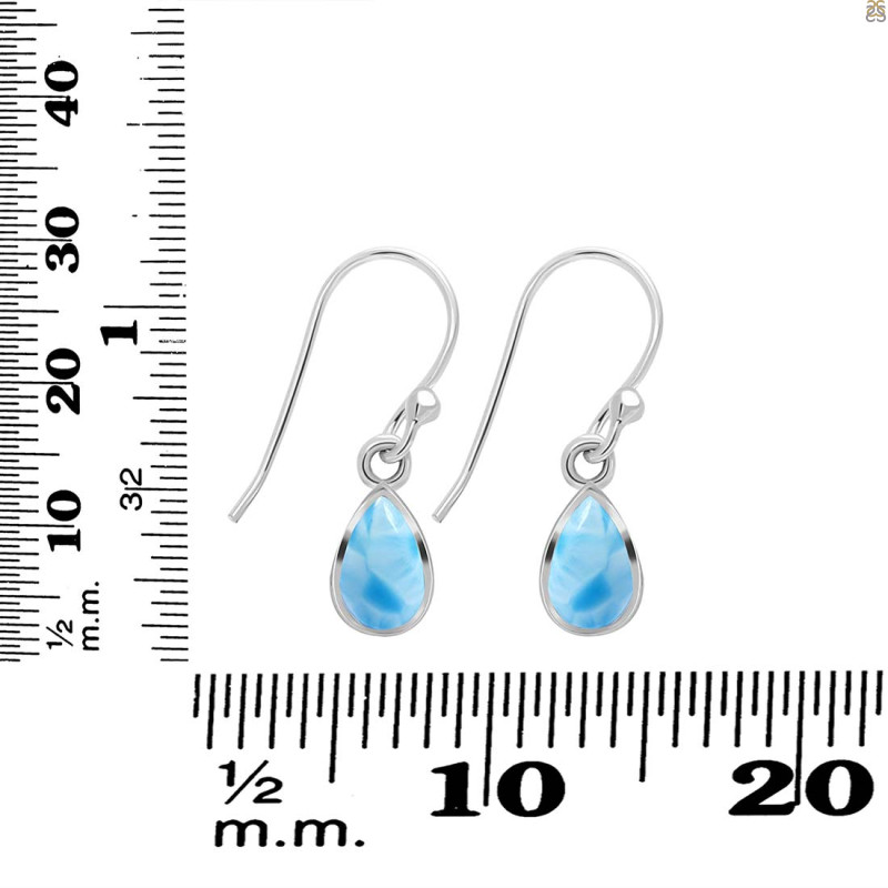 Larimar Earring LAR-RDE-1117.