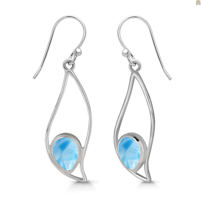 Larimar Earring