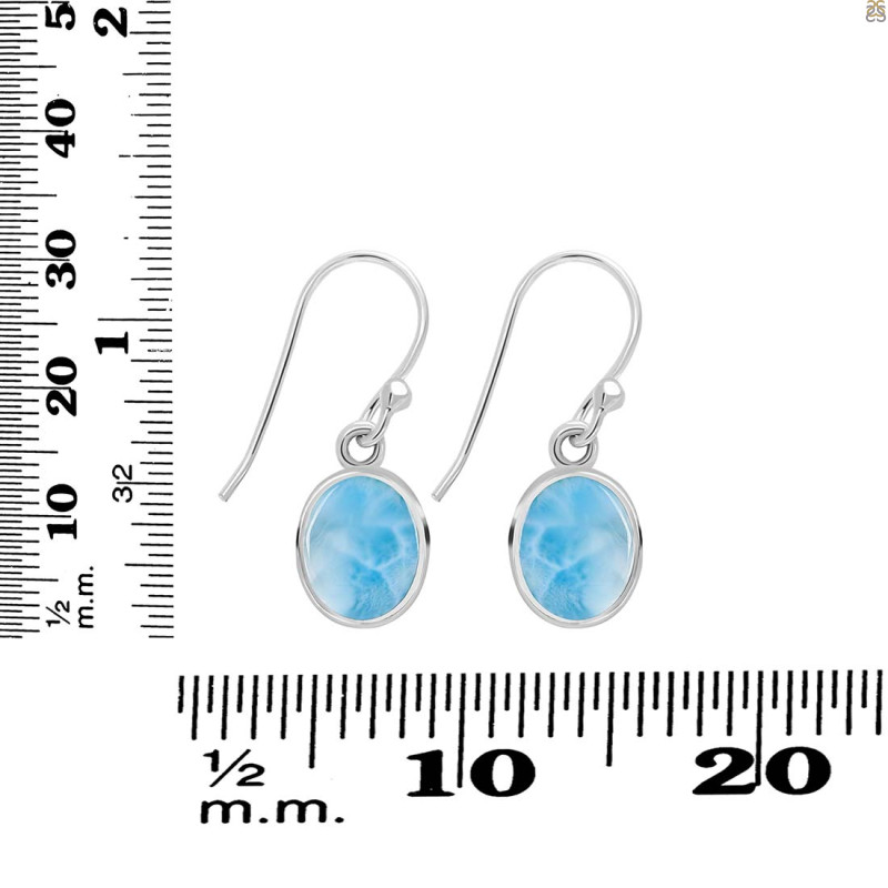 Larimar Earring LAR-RDE-1131.