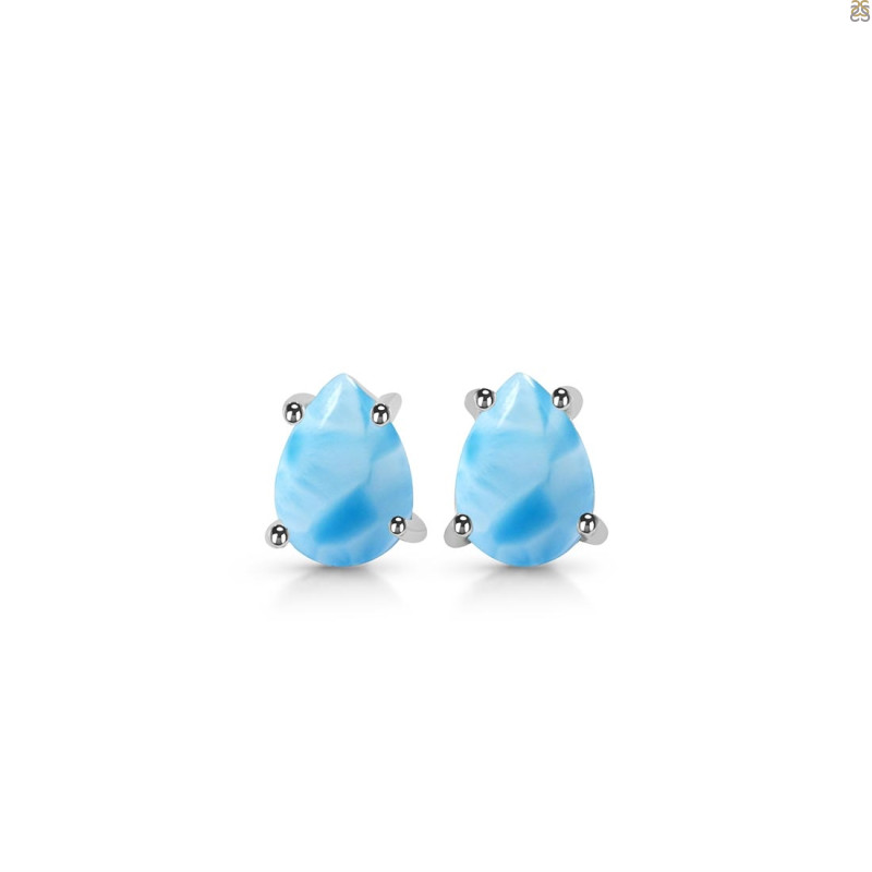 Larimar Stud Earring LAR-RDE-1142.