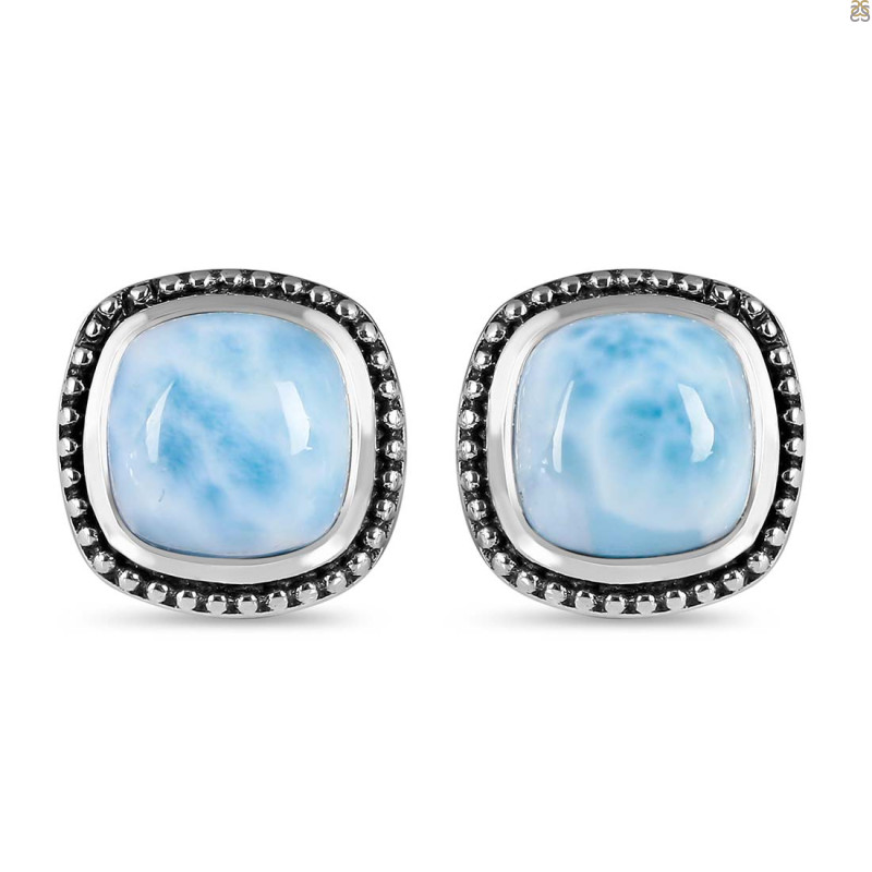 Larimar Stud Earring LAR-RDE-115.