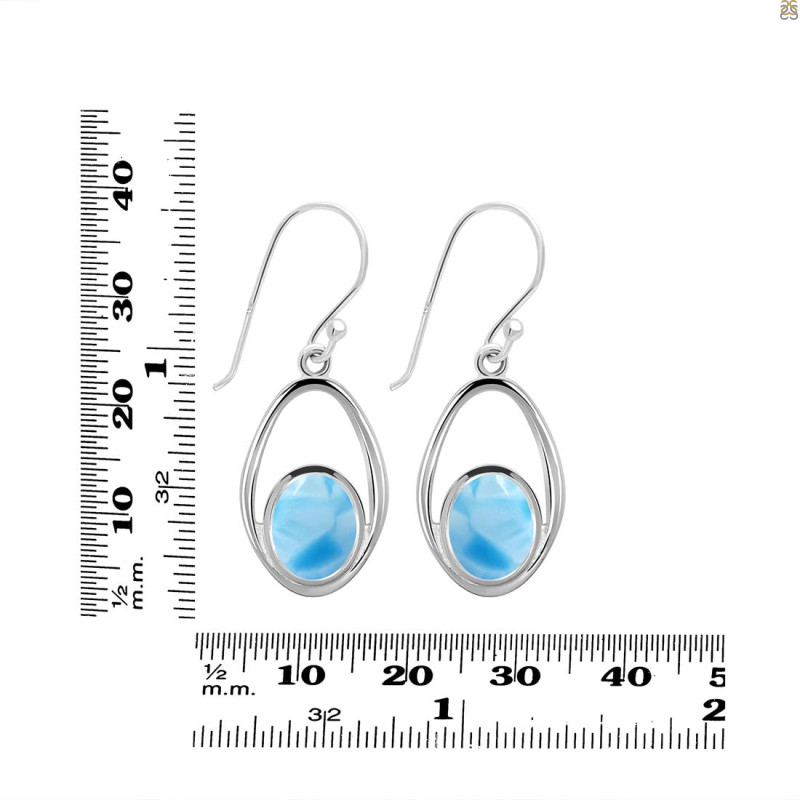 Larimar Earring LAR-RDE-116.