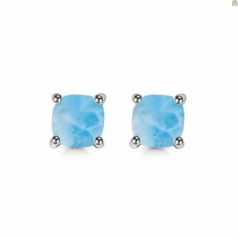 Larimar Stud Earring LAR-RDE-1161.
