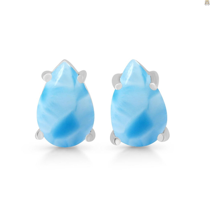 Larimar Stud Earring LAR-RDE-1207.