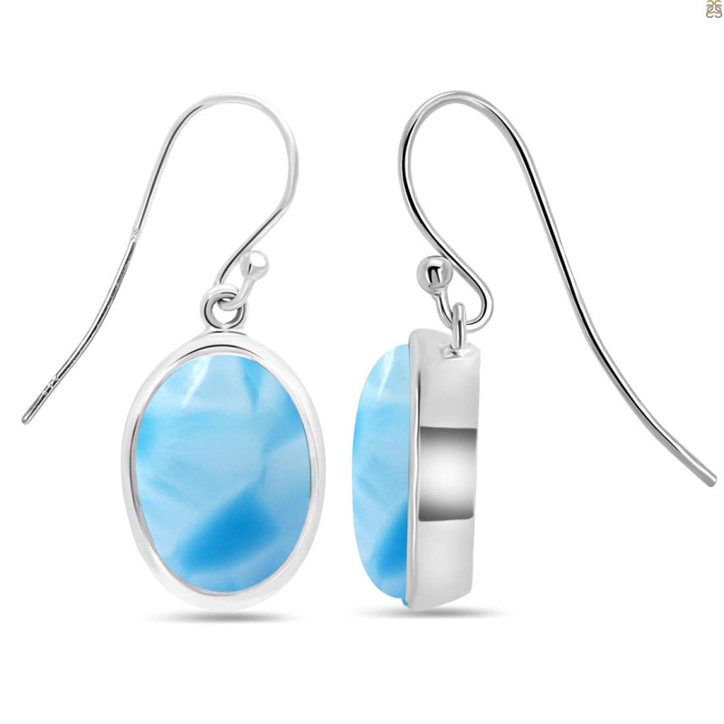 Larimar Earring