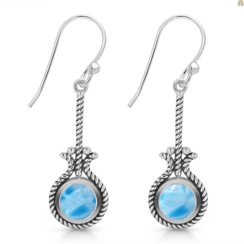 Larimar Earring LAR-RDE-148.