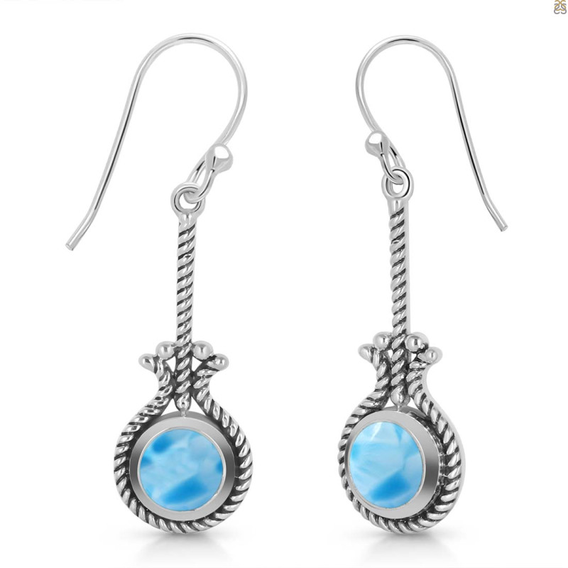 Larimar Earring