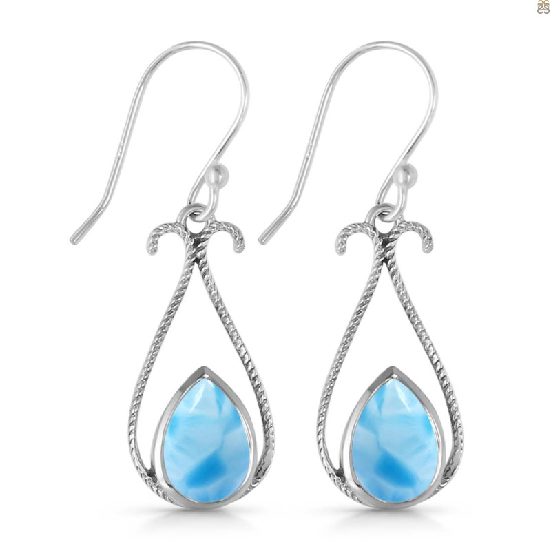 Larimar Earring