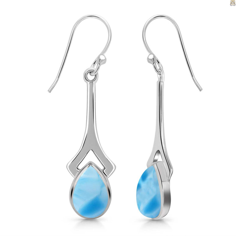 Larimar Earring