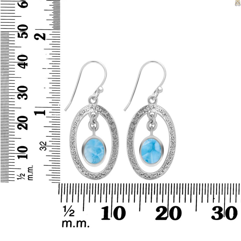 Larimar Earring LAR-RDE-159.