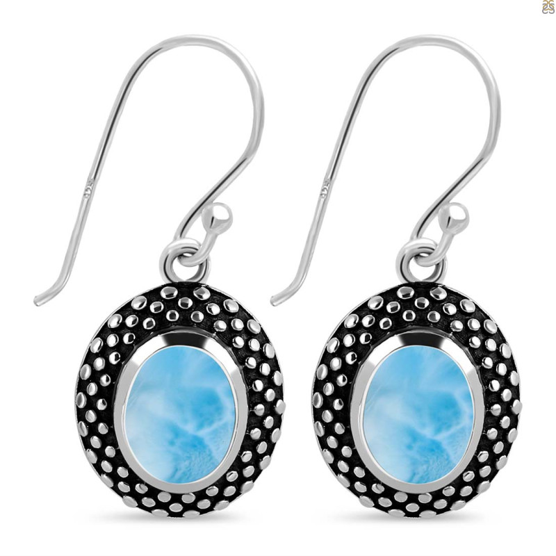 Larimar Earring