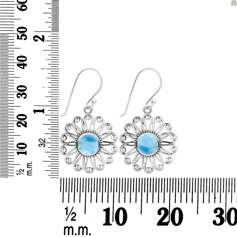 Larimar Earring LAR-RDE-184.
