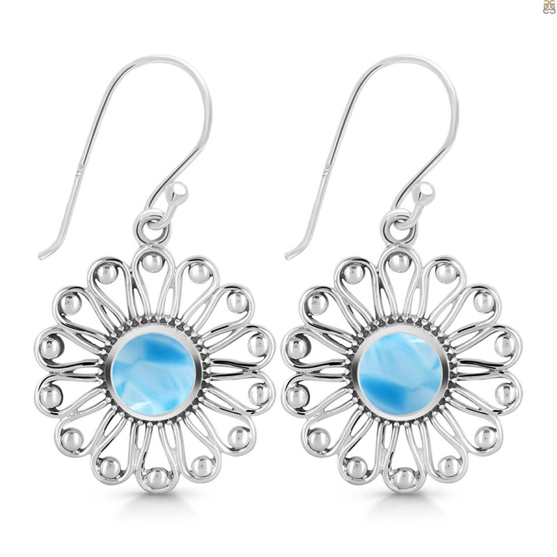 Larimar Earring LAR-RDE-184.