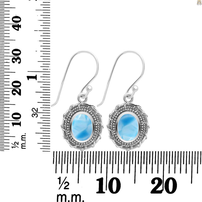 Larimar Earring LAR-RDE-186.