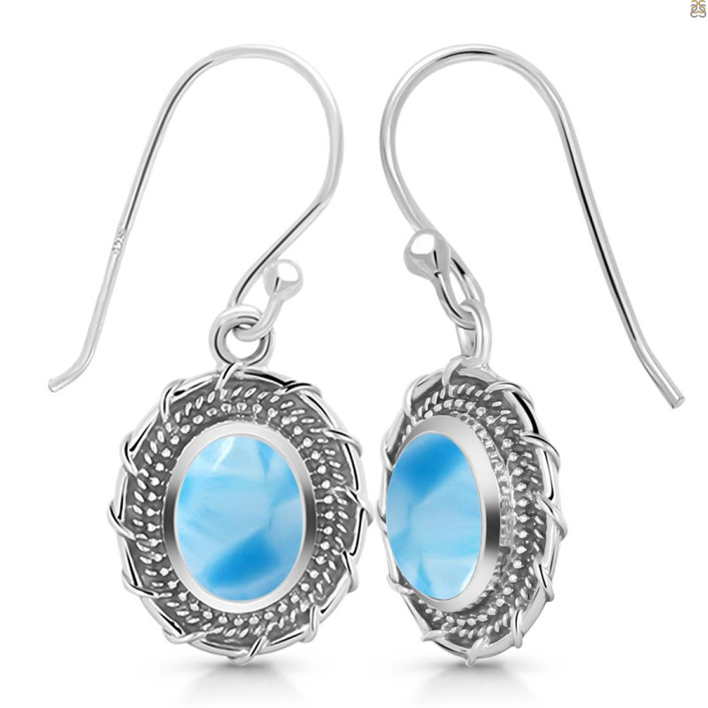 Larimar Earring